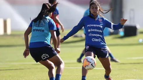 La Roja entrena en Pinto Durán de cara al repechaje olímpico.
