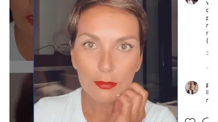 Fran García-Huidobro en sus publicaciones en Instagram.