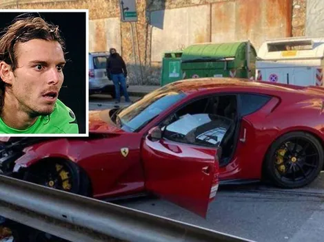 Dejó su Ferrari en un lavadero y se lo devolvieron destrozado