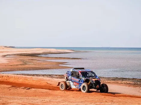 Arrasan: López y Cornejo son líderes en el Dakar de Arabia Saudita