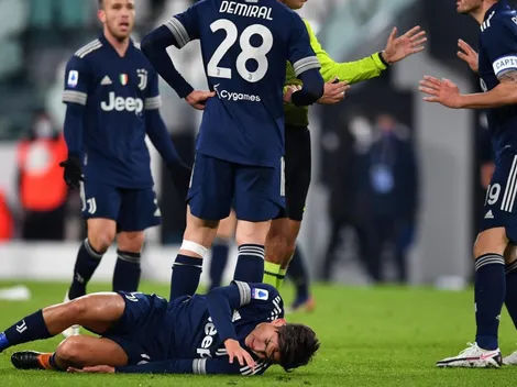 Juventus confirma lesión de Dybala y no estará vs Inter