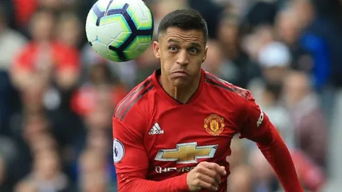 Alexis Sánchez en el Manchester United