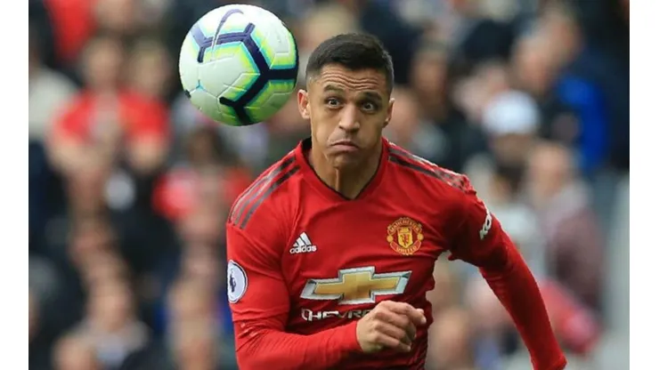 Alexis Sánchez en el Manchester United