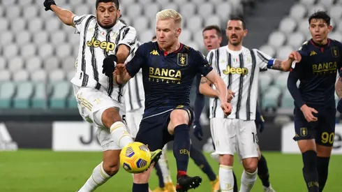 La Juve trabajó extra contra Genoa en la Coppa Italia.