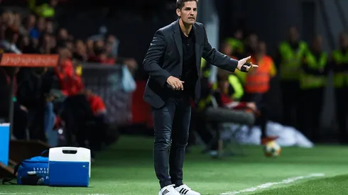 Moreno en su paso por la selección española