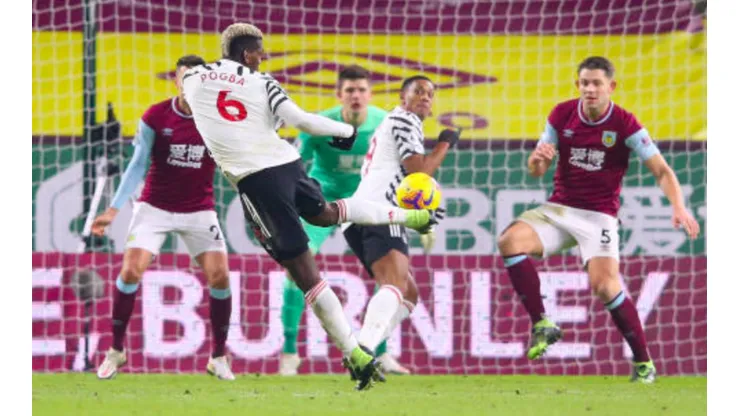 Pogba anotó el gol del triunfo ante el Burnley