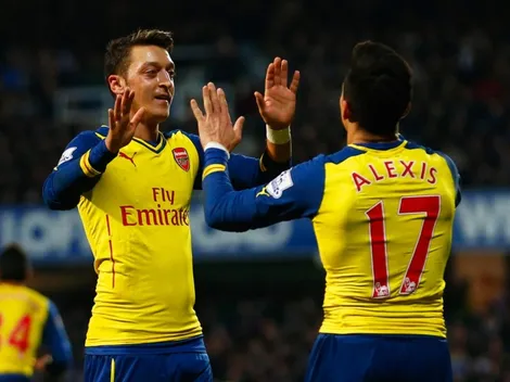 Ozil incluye a Alexis en el equipo ideal de su época en el Arsenal