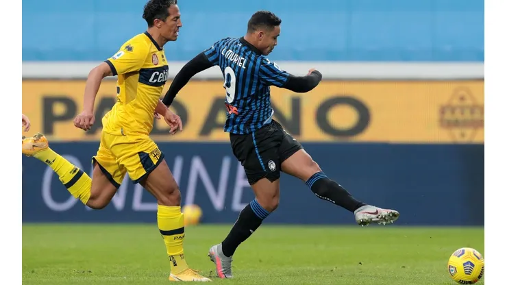Luis Fernando Muriel anota cada 45 minutos en la Serie A.