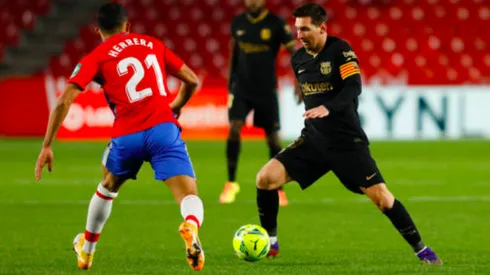 Messi brilló con un doblete ante Granada