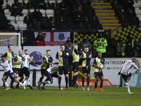 Triplete de Carlos Vinícius y Tottenham avanza en la FA Cup