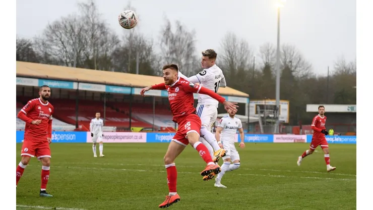 Crawley Town de cuarta división se impuso al Leeds United de Marcelo Bielsa.