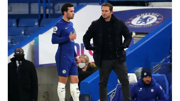 Frank Lampard con Ben Chilwell