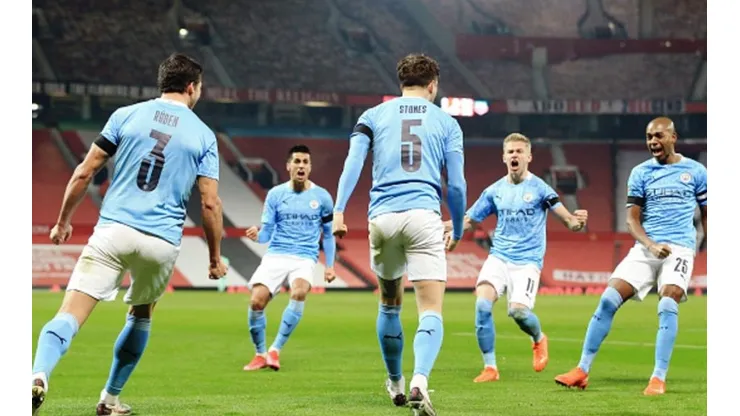 En Old Trafford, el City hizo de las suyas y eliminó al Manchester United.