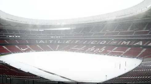 Atlético vs Athletic no se juega debido a una capa de 60 centímetros de nieve en la cancha.
