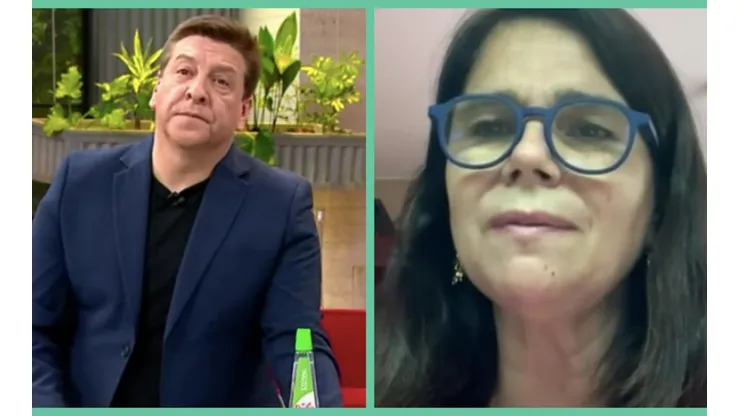 Julio César Rodríguez haciendo frente a la diputada Ximena Ossandon, por la presencia de sus hijos en las fiestas de Cachagua.