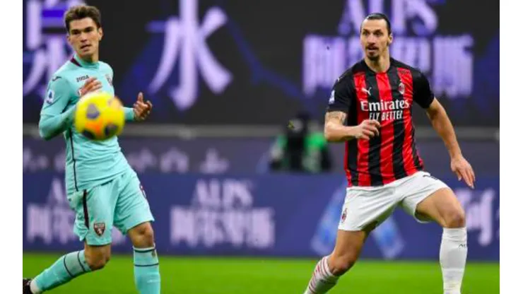 Zlatan regresó a las canchas en el triunfo ante Torino