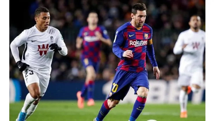 Lionel Messi es el goleador de La Liga, con nueve tantos.