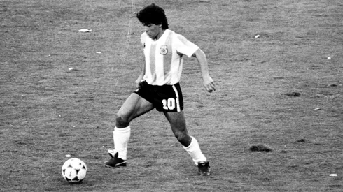 Diego Maradona en el Mundial de España 1982