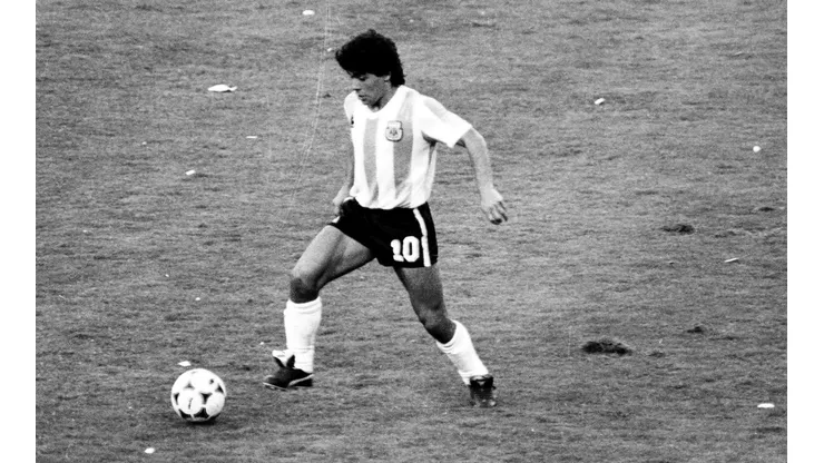 Diego Maradona en el Mundial de España 1982