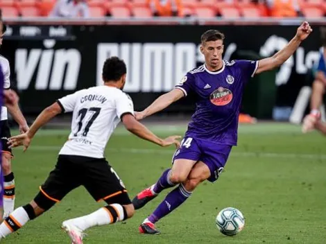 Duelo por la permanencia en La Liga entre el Real Valladolid y Valencia