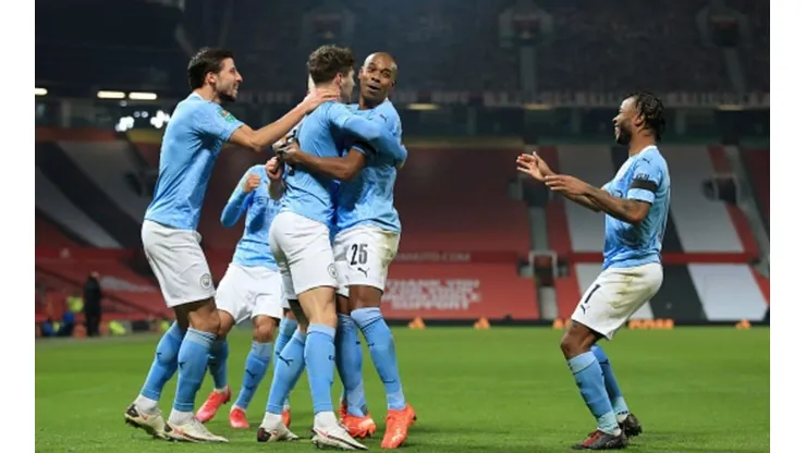 Los citizens derrotaron a domicilio al Manchester United para avanzar a la final de la Carabao Cup.