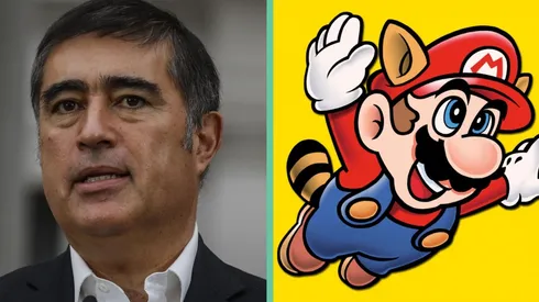 Mario Desbordes y Super Mario.