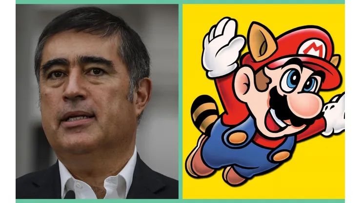 Mario Desbordes y Super Mario.