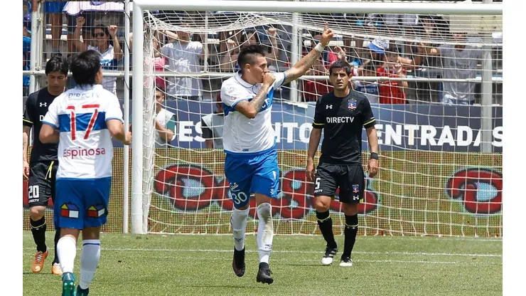 Nicolás Castillo se burla de Colo Colo