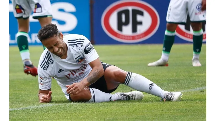Jorge Valdivia se lamenta ante Wanderers