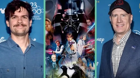 Michael Waldron y Kevin Feige, la dupla que creará una nueva película de "Star Wars".