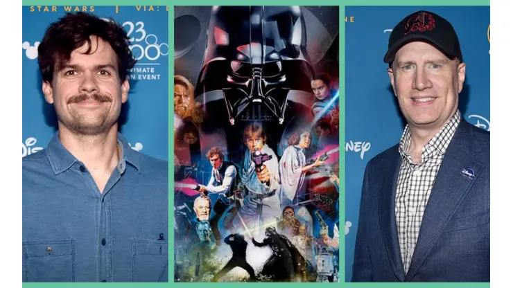 Michael Waldron y Kevin Feige, la dupla que creará una nueva película de "Star Wars".