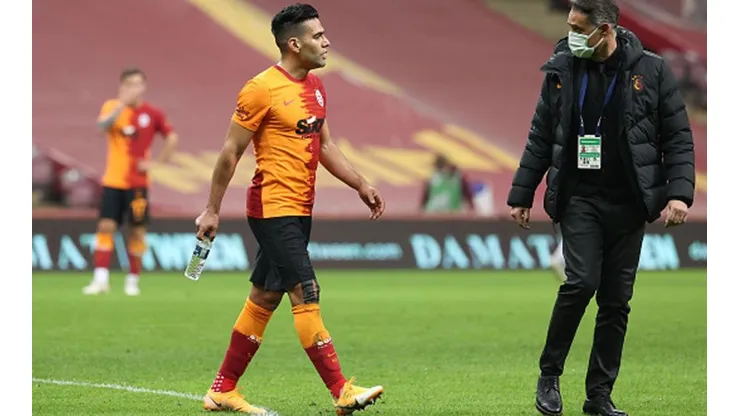 Falcao volvió a la cancha el domingo, pero volvió a lesionarse.