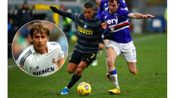 Cassano le prestó el ropero entero a Alexis Sánchez