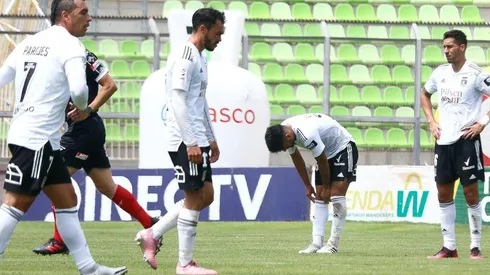Colo Colo por ahora está bajando a la B