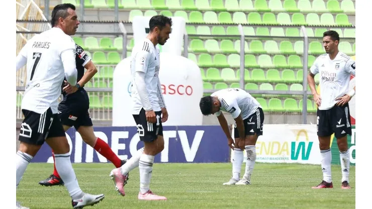 Colo Colo por ahora está bajando a la B