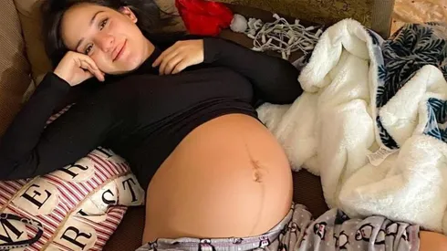 Rocío Toscano se hizo conocida por su participación en las teleseries de Mega, algo que ha dejado de lado por estos días a propósito de su embarazo.