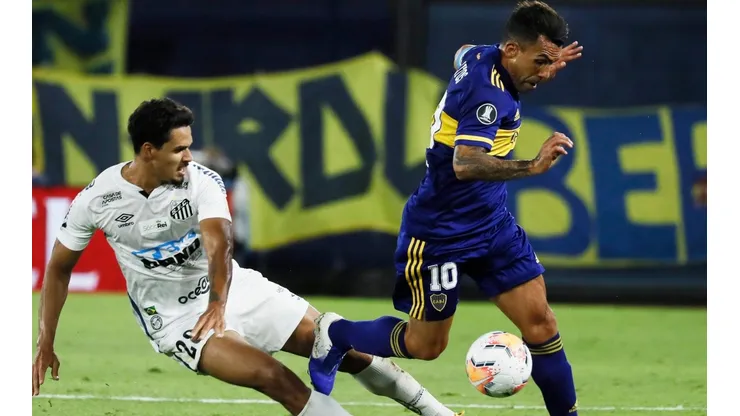 Boca y Santos igualaron sin goles en La Bombonera.