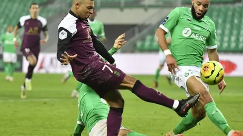 Kylian Mbappé en el debut de Mauricio Pochettino