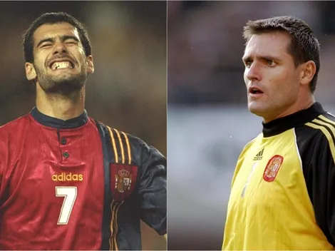 Critican a Guardiola por no meterse al WhatsApp de España '92