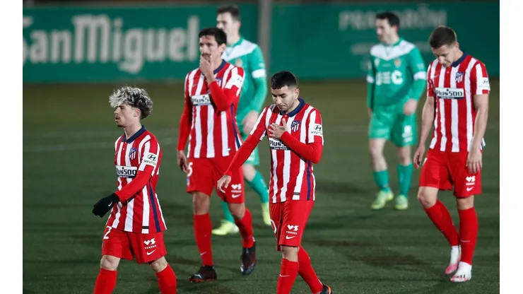 Atlético Madrid se despide de la Copa del Rey con derrota ante Cornellà.
