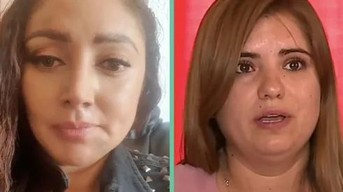 Carolina Molina, "La Rancherita", junto a Nataly Rivas, una de sus supuestas agresoras.