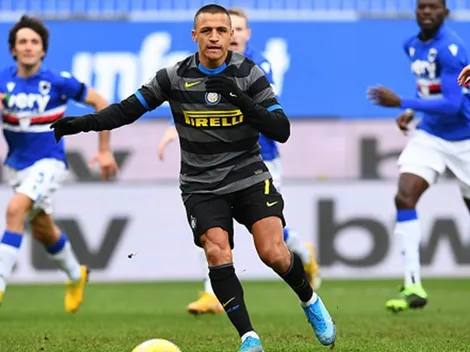 Prensa italiana le cobra el penal fallado a Alexis contra Sampdoria