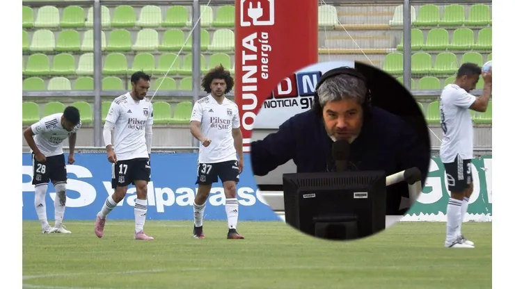 Guarello fue duro e irónico con el golpeado Colo Colo tras la victoria de Wanderers.