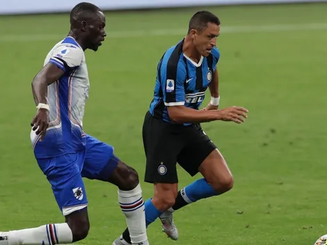 Formación: Alexis titular y Vidal suplente ante la Sampdoria