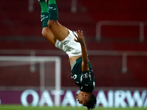 Error de Armani y gol de Palmeiras contra River