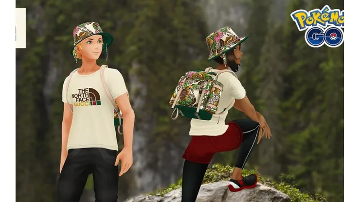 Ropa Gucci en Pokémon GO para los entrenadores