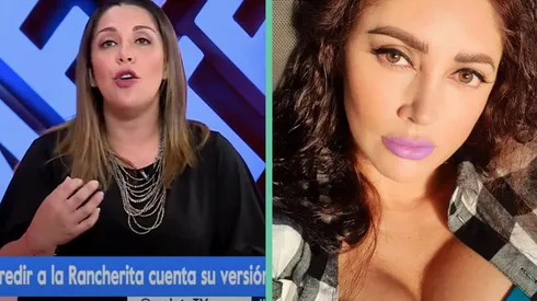 Mariela Sotomayor en el panel de "Me Late" y Carolina Molina, "La Rancherita".