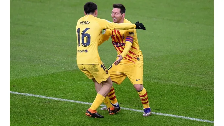 Messi y Pedri están encaminando a este Barcelona.