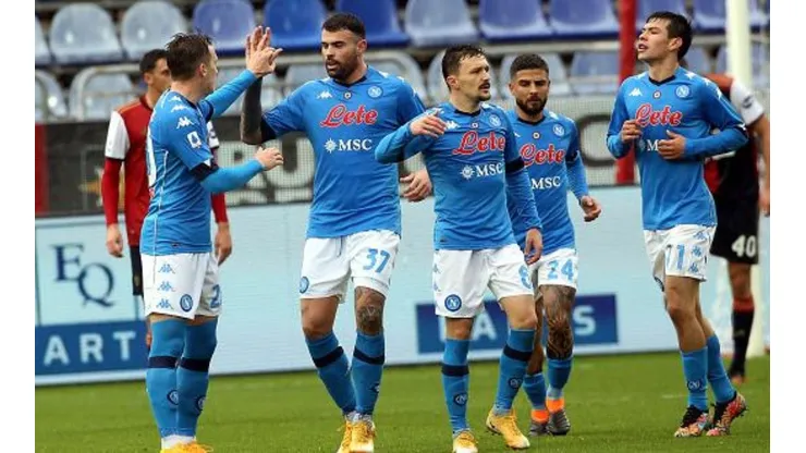 Napoli tiene la oportunidad de quedar en el tercer lugar, esto de vencer a la Spezia.