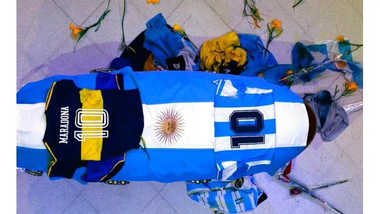 El velorio de Diego Armando Maradona